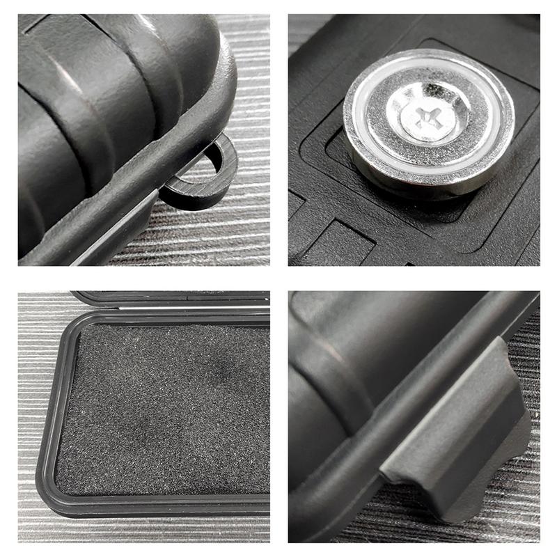 Coole auto magnetische sleutelhouder Outdoor veiligheid autosleutelhouder Waterdichte vrachtwagen Caravan geheime doos onder autosleutel verbergen