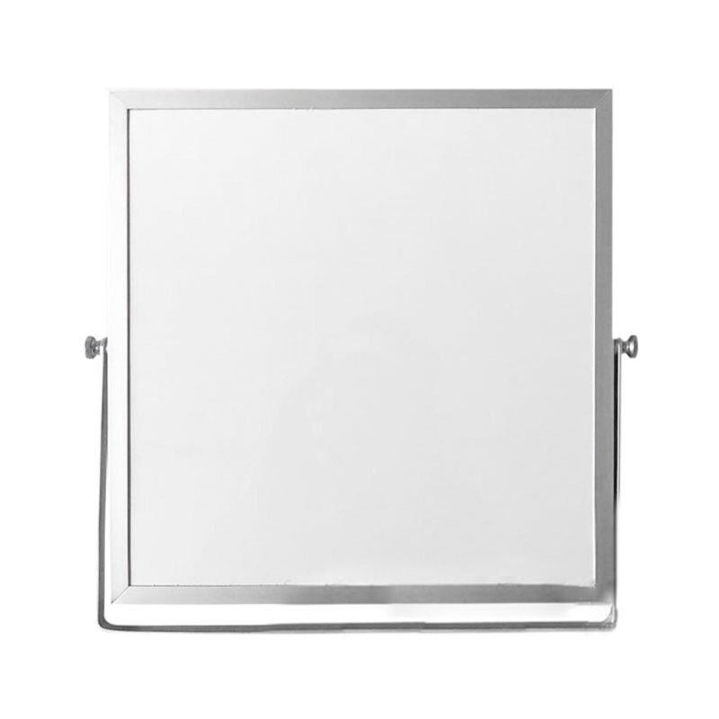 Magnetische Löschbaren Whiteboard Schreibtisch Doppelseitigen Nachricht Bord Stand Mini Staffelei für Schule Büro: B30X30cm