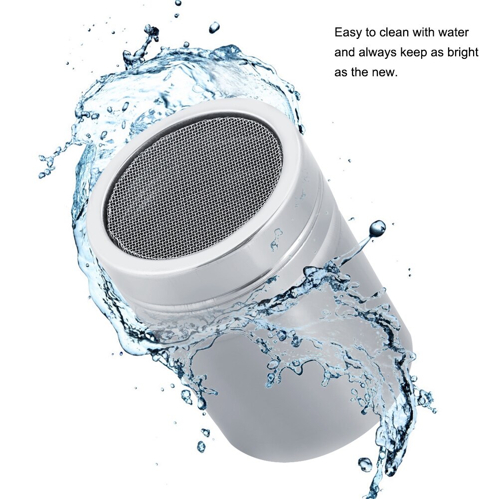 Stainless Steel Cocoa Powder Shaker Chocolate Icing Sugar Shaker Sifter For Shaking Icing Sugar Onto Cakes