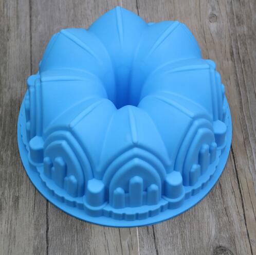 Large Spiral Shape Food Grade Silicone Bundt Cake Mold Pan 3d Fluted Cake Mould Form Bread Bakery Baking Tools Bakeware: 3