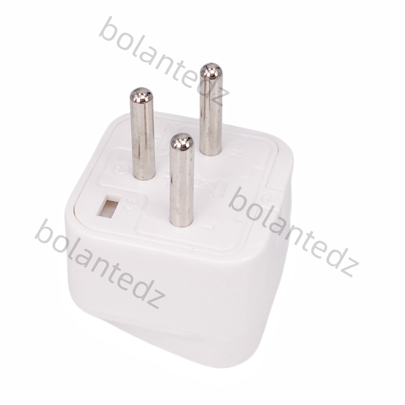 Universal Israe IL Plug Adapter 3 Pin EU Euro AU US UK To Israel Travel Adapter Electric Power Cord Charger Socket Outlet 10A