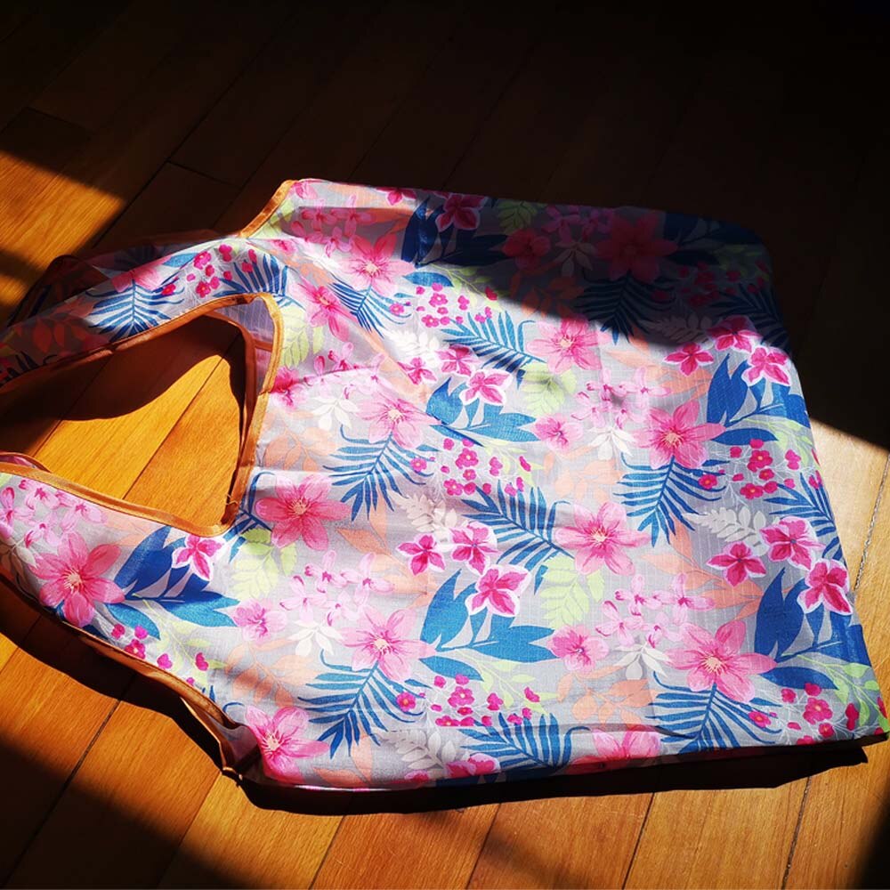 Sacs de courses réutilisables, sacs pliables en polyester, sacs de courses écologiques, sacs d'épicerie de grande capacité, sacs de courses pliables, fourre-tout