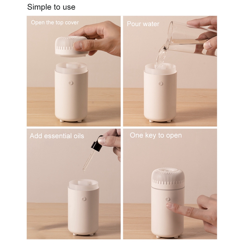 Humidificateur d&#39;aromathérapie de voiture, brumisateur d&#39;aromathérapie de voiture USB 100ML diffuseur d&#39;arôme d&#39;air ultrasonique pour maison/chambre à coucher