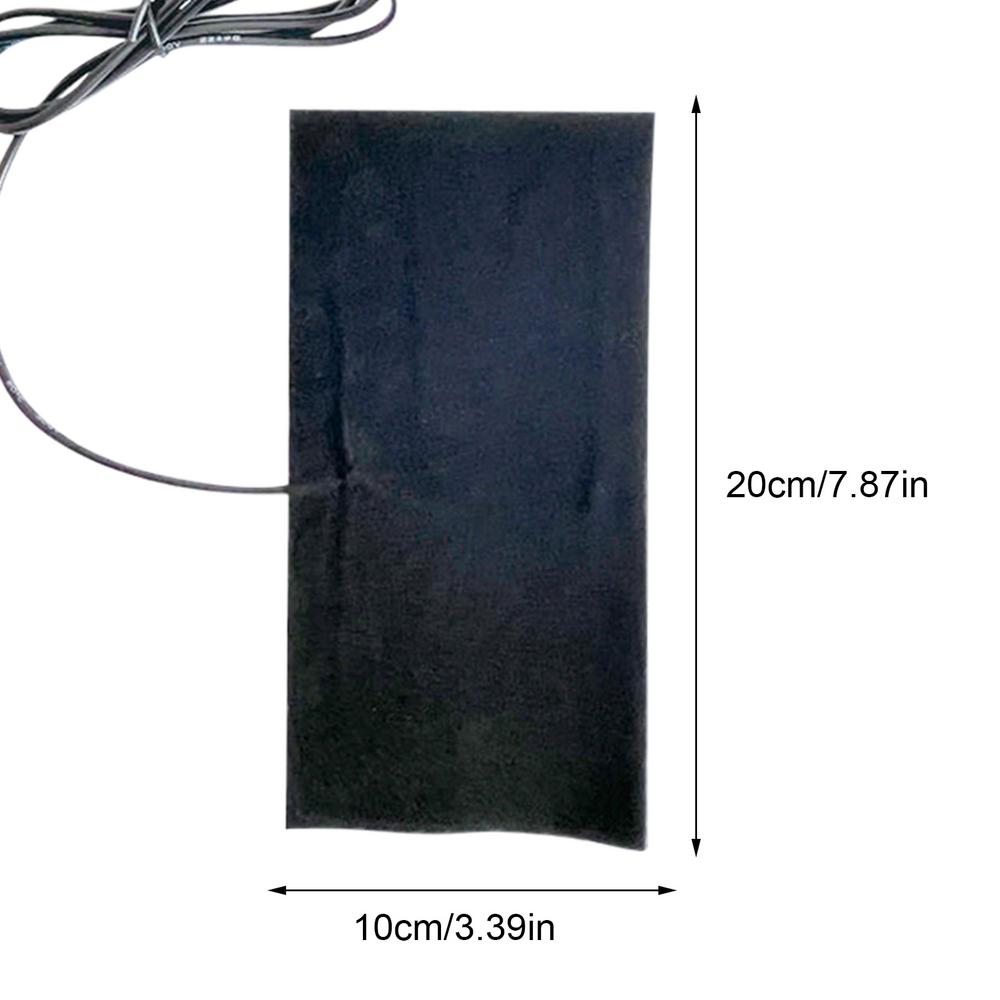 Carbon Fiber Heating Pad USB Charging Car Seat Warming Mat thin film Baby bottles Insulation Heating Pads For Car cushion: Default Title