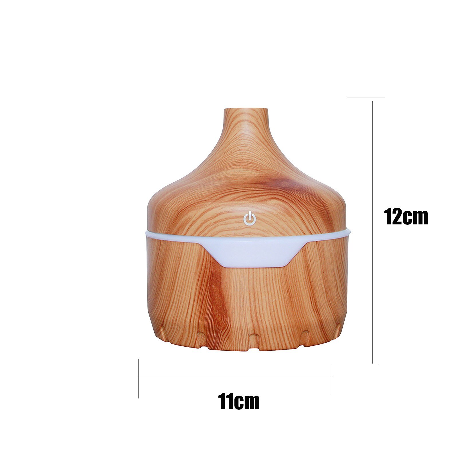 40# 300ml Air Aroma Essential Oil Diffuser Wood Grain Humidifier led Aroma Aromatherapy Humidifiers Cool-mist Maker Home Office