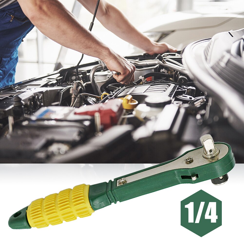 Head Screwdriver Rod 6.35mm Hexagon Mini 1/4 inch Socket Head Double Head Wrench Tough Easily Carrying Lightweight Tools