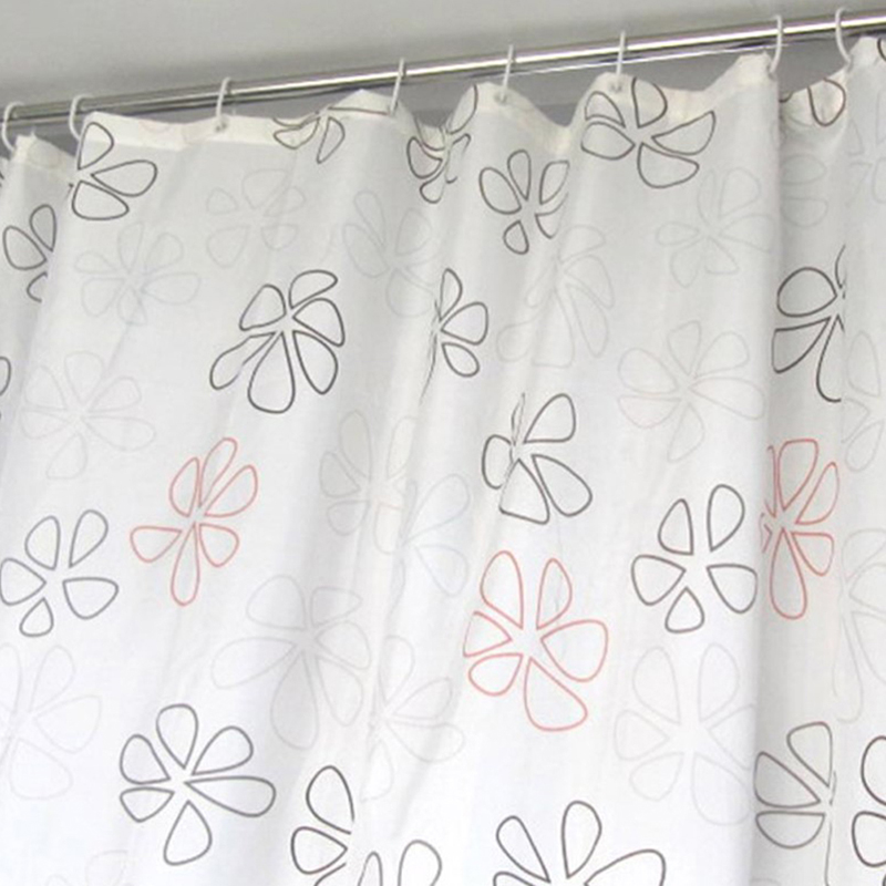 Anneaux de rideau de douche à crochet unique, 12 pièces, crochets en plastique pour salle de bain, accessoires de rideau de douche