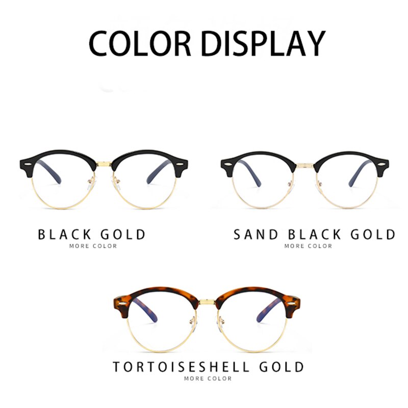 Anti Blue Light Reading Glasses glass Frames Women men Trend Style Brand Optical computer glasses with original box