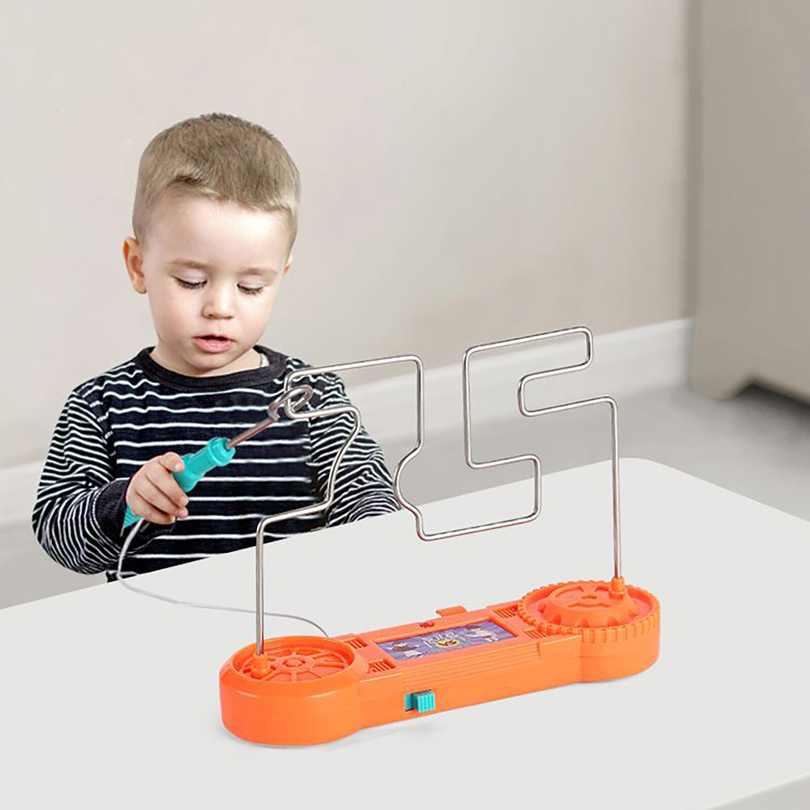 Children Collision Electric Shock Toy Education Touch-Maze Game Expanded Puzzle Educational Toy Cognitive Ability Learning Toys