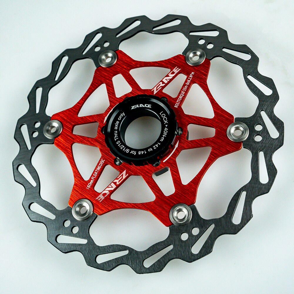 Zrace Remschijf Center Lock Hub Boost Adapter, center-Lock Voor 6-Gat 15X100 15X110, 12X142 12X148 Aluminium