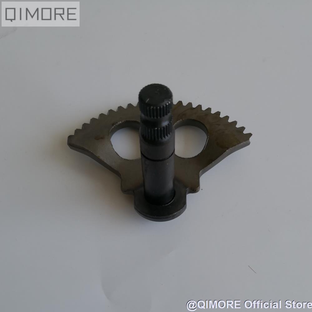 21- tand kickstarter aksel  (74mm / 2.92 tommer lang) til scooter knallert yamaha jog 50 3kj minarelli 2 takt 50cc 1 e 40 qmb 1 pe 40 qmb