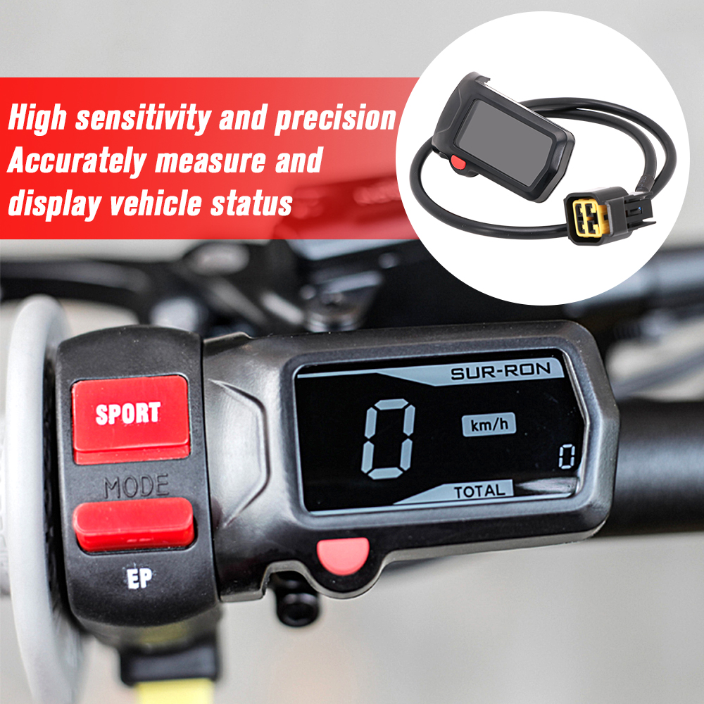 Compteur horaire de moto pour Sur Ron sur-ron Surron vélo de fond électrique pour SUR RON Light Bee pièces compteur de vitesse