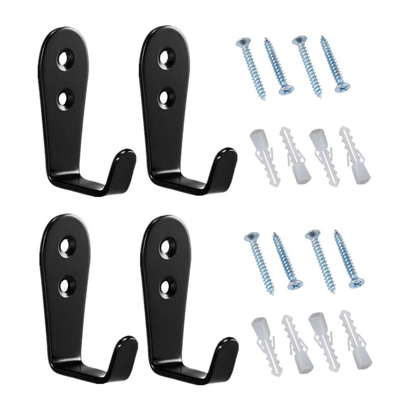 4 stück hockeyschläger-wandhalterung, golfschläger-präsentationsständer, hockeyschläger, zur horizontalen aufhängung an der wand im wohnbereich