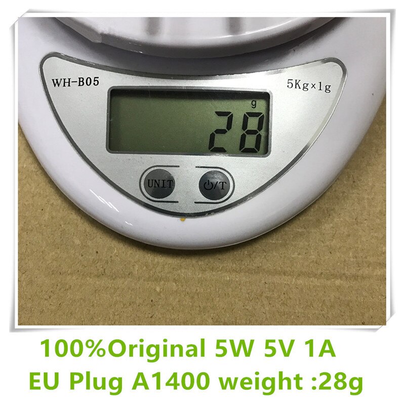 10 unids/lote AAAAA + A1400 A1385 de la UE nos enchufe cargador de pared USB AC Porwer adaptador para 5W 5V 1A peso 28g con venta al por menor caja
