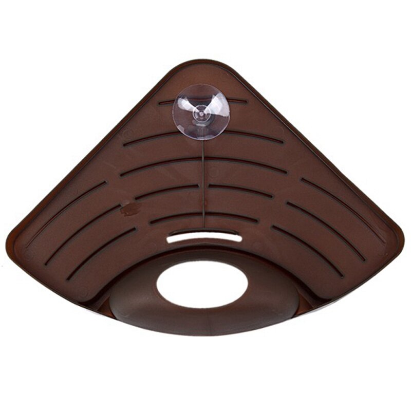 Sponge Sink Corner Shelf Draining Rack Wall Cuisine Dish Rack Drain Kitchen Sink Corner Draining Rack Storage Rack