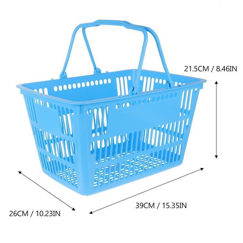 Korb, Einkaufskörbe, Aufbewahrung, Griffe, Einkaufszentrum, Wagen, Organisieren, Einzelhandel, freundlicher, Supermarkt, Kleinigkeiten, Geschäft, Gemüse, praktisch: Blau