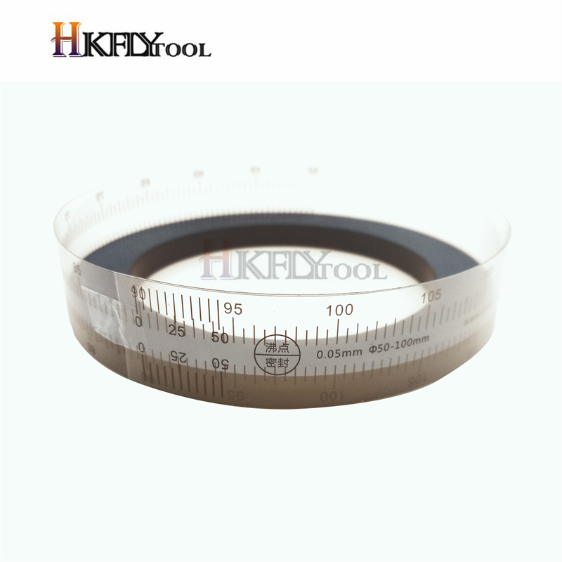 10-350mm Flexible Ruler O-rings Inside And Outside Diameter Ruler Measurement Tool Measuring Ruler