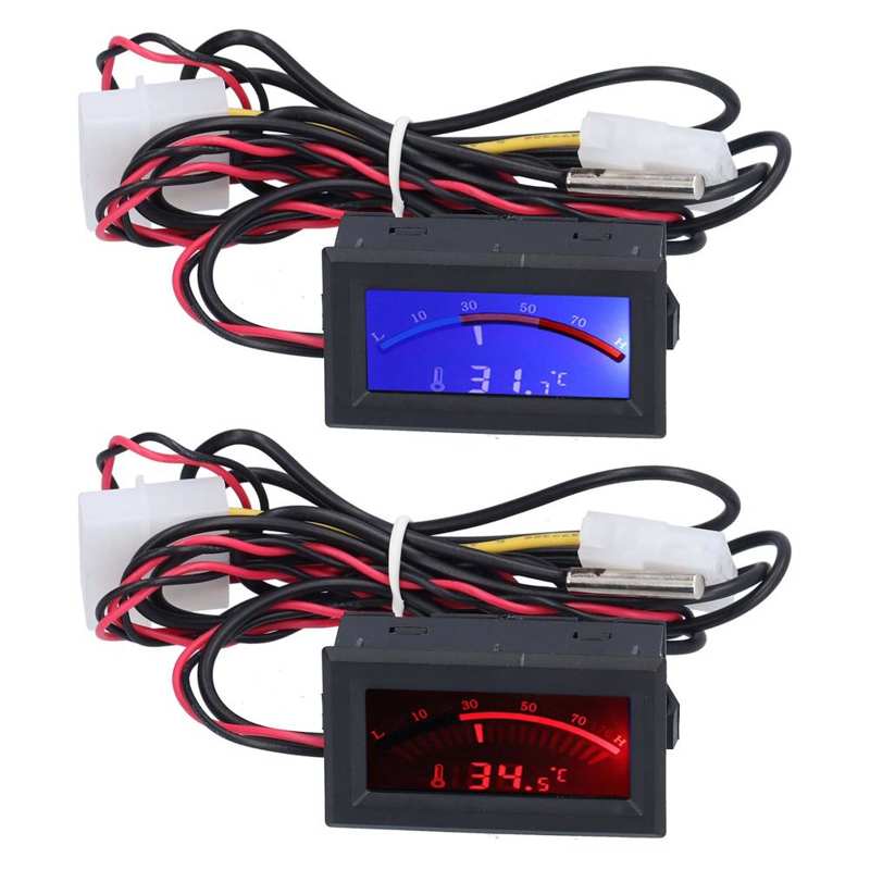 Mini Thermometer Electronic Temperature Meter High Accuracy for Computer Cases for Automobiles