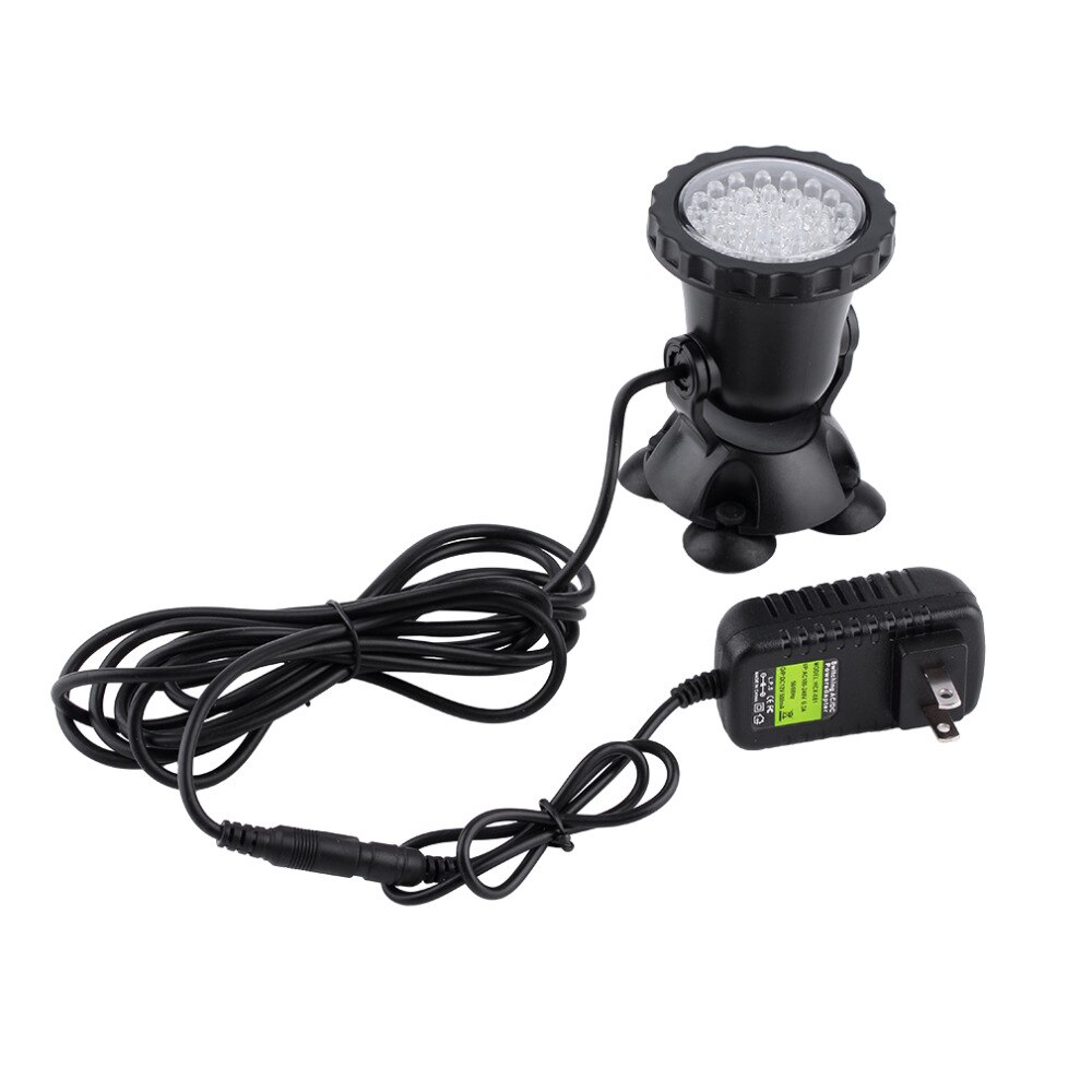 IP68 Waterdichte Led Onderwater Licht 12V Rgb Lamp Aquarium Spot Verlichting Voor Zwemmen Zwembad Tuin Fonteinen Vijver Water Vis tank: 1 Lamp No Remote