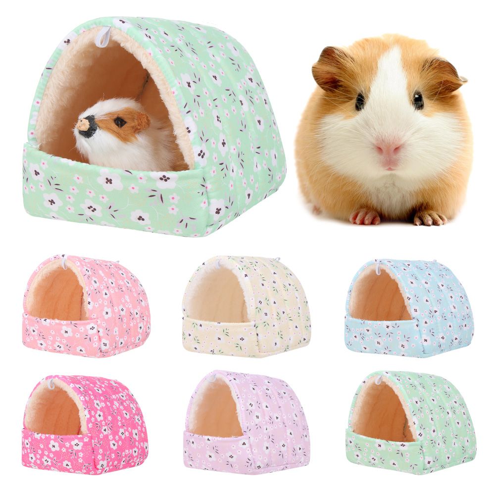Casa de hámster suave de invierno, Mini Animal, conejo, ardilla, hamaca, nido, conejillo de indias, rata, ratones, cama para dormir cálida, suministros para mascotas