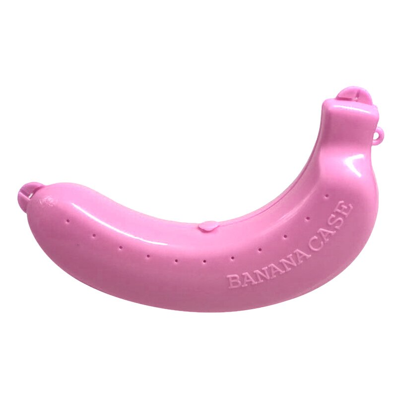 Funda protectora de plátano para exteriores, contenedor de viaje, soporte de almacenamiento, accesorio de viaje, BOM666: Rosa