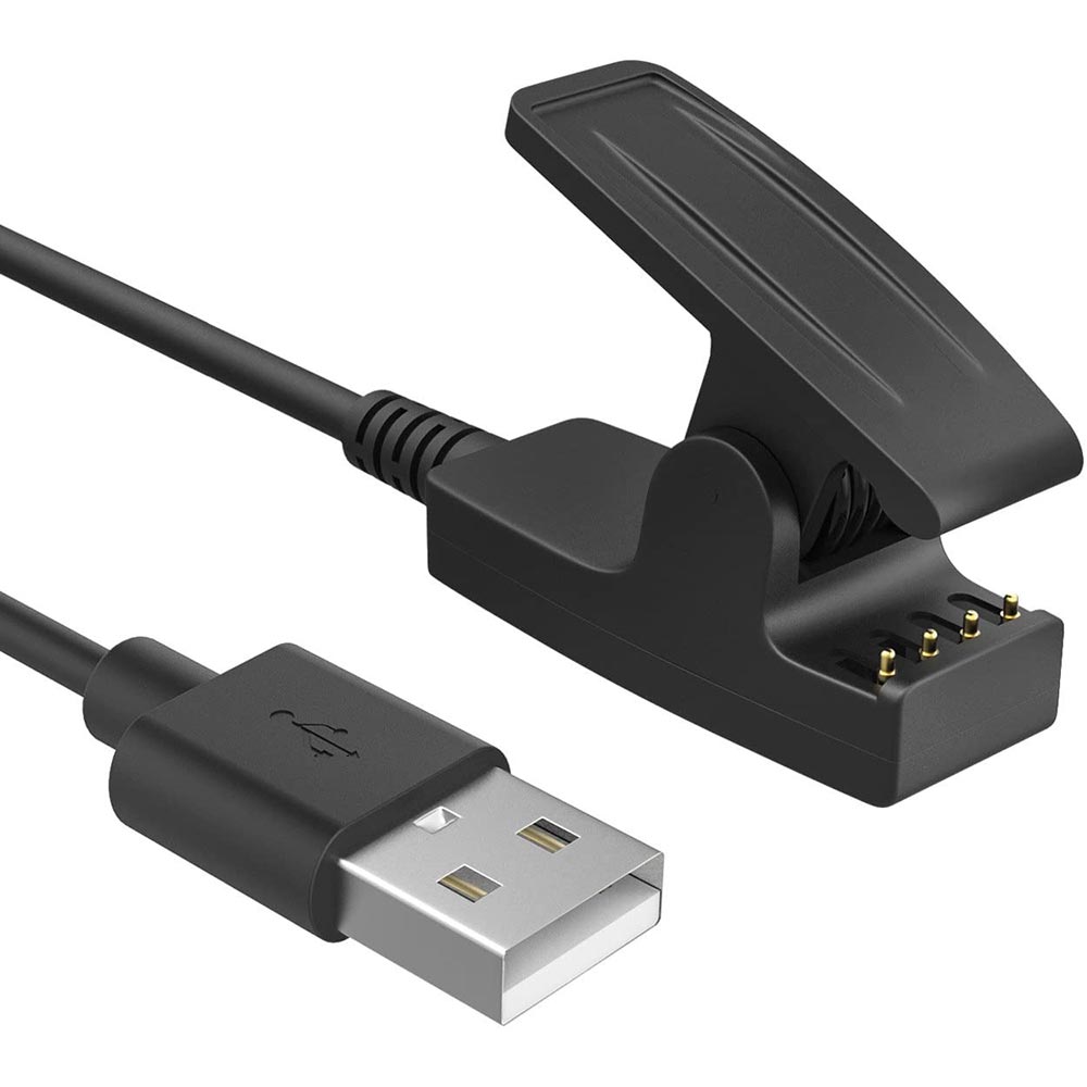 Charger Compatible with Garmin Forerunner 35 35J 230 235 630 645 Music 735XT, Approach G10 S20, Vivomove HR, Lily - USB Charging