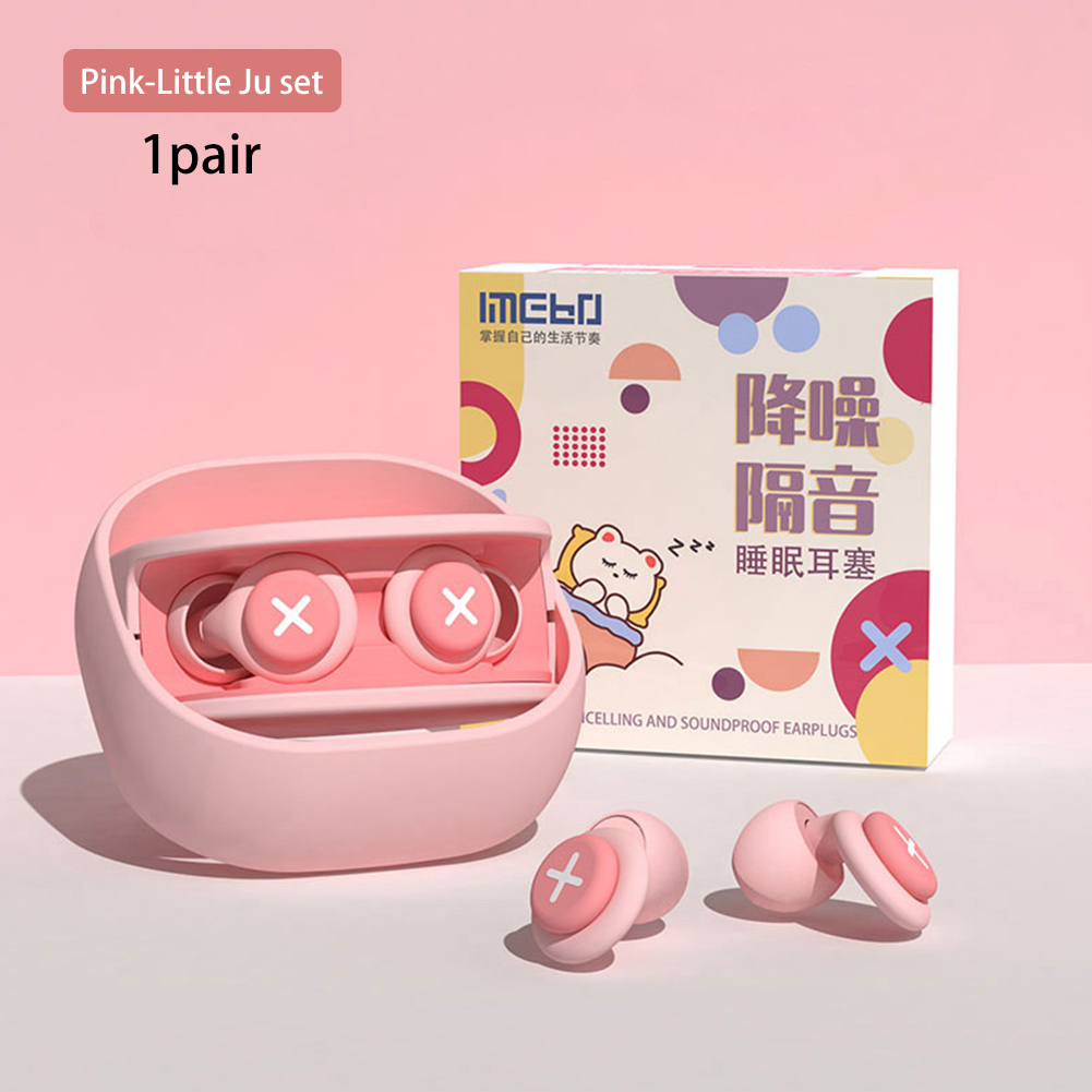 Sleep Ear Plugs Silicone Earplug Noise Reduction Cancling Tapones Oido Para Dormir Ears for Women Soundproof Memory Foam