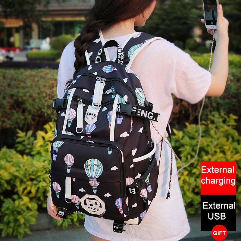 Schule Taschen für Teenager Mädchen Jungen Kinder Kinder Student Rucksack Anti Theft 15 Zoll Teen Schulter Tasche Kind Schul