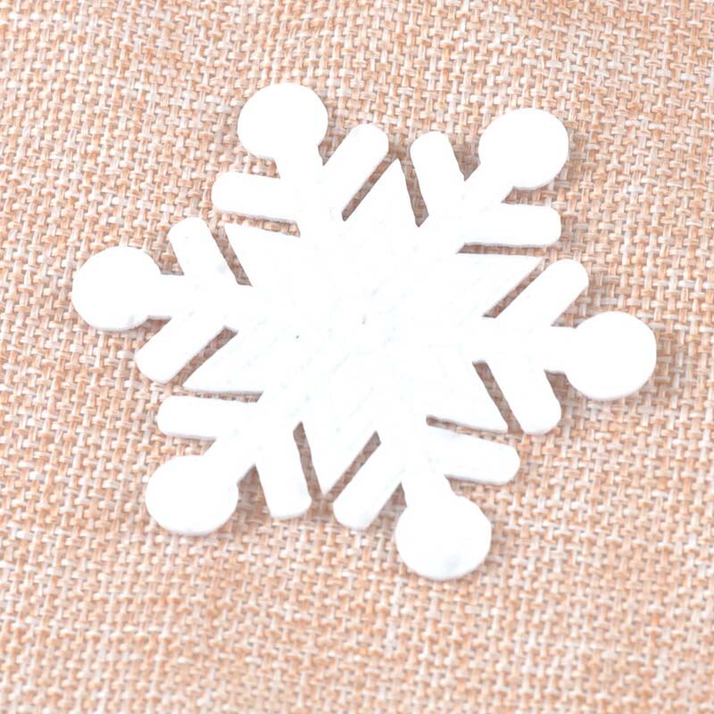 5 stks Sneeuwvlok patroon patches Ijzer Patch Geborduurde Applique Patch Kleding Stickers DIY Kleding Accessoires 5 cm cp1810