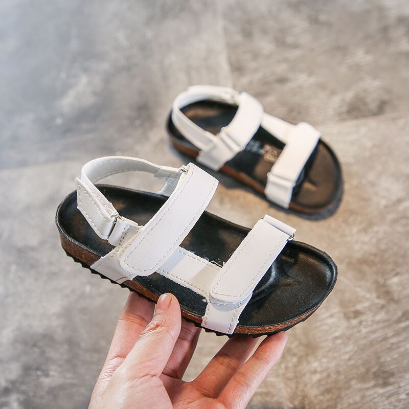 Børn drenge sandaler børn sandaler baby drenge sandaler til 1 2 3 4 5 6 år strandkork sommersko til små drenge småbørn