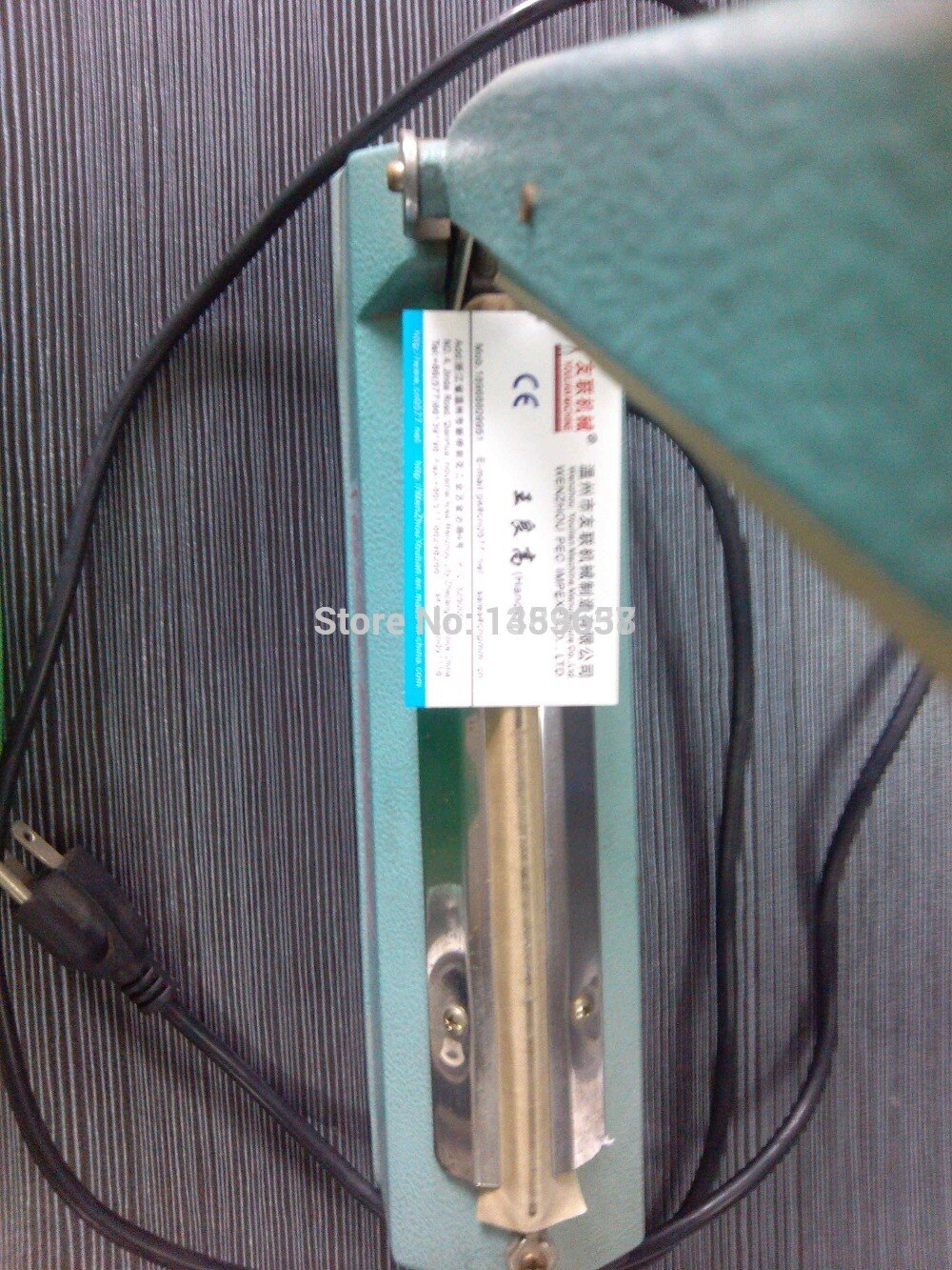 Impuls sealer, Warmte naadlasmachines, impuls sluitmachine, geschikt voor krimpkous verpakking ((PFS200 ijzer shell