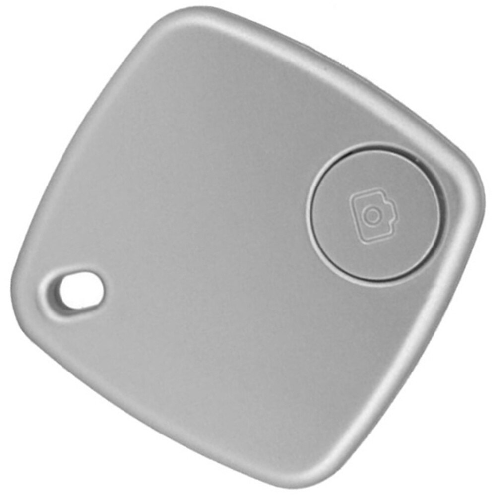 1pc Portable Stylish Practical Wireless Locator Wallet Tracker Tracking Device Wireless Positioner Wireless Localizer: Silver