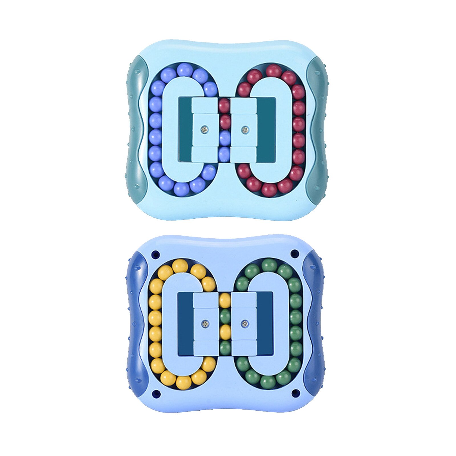 Hamburger Puzzel Kubus Roterende Magic Worden-Een Vingertop Toy Stress Relief Speelgoed Voor Kinderen En Volwassen Stress Iq Brain teaser Puzzels: C