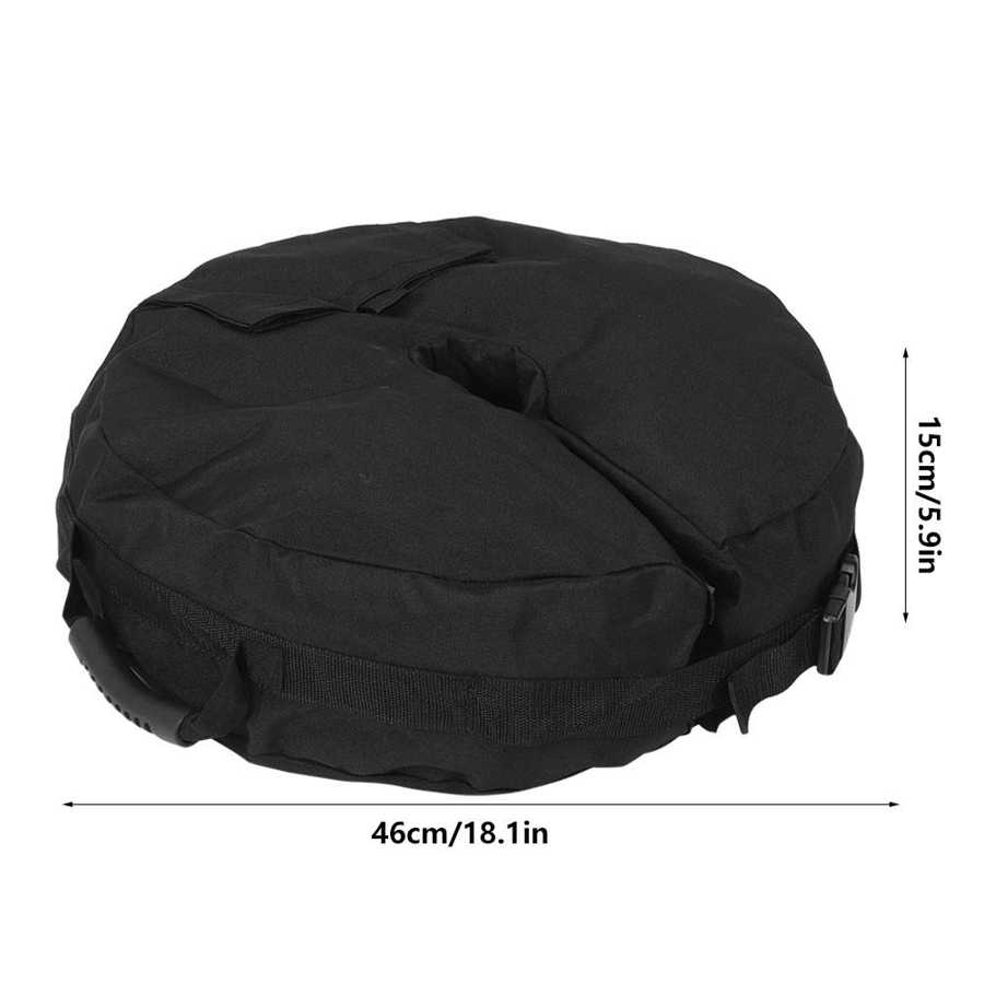 Knie Pads 46cm Tragbare Außen Strand Sonnenschirm Basis Gewicht Tasche Unterstützung Sandsack Befestigung Sand Tasche sterben schatten
