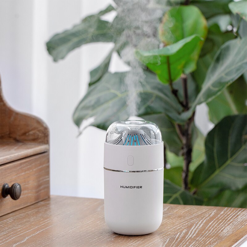 Aroma etherische olie diffuser kleine vulkaan luchtbevochtiger 320ml luchtreiniger led nachtlampje usb mini vernevelaar auto luchtverfrisser
