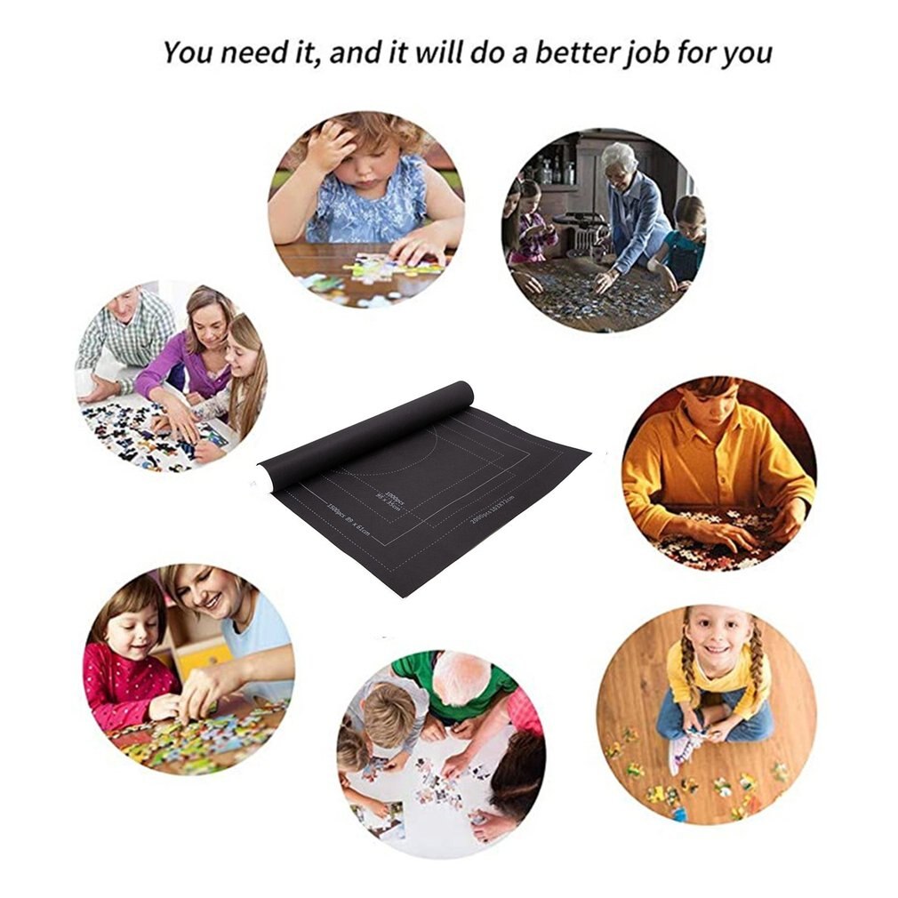 Jigsaw Roll Jigsaw Storage Felt Mat Jigsaw Puzzle Game mat Jigsaw roll mat felt mat jigsaw storage mat Puzzle storage blanket