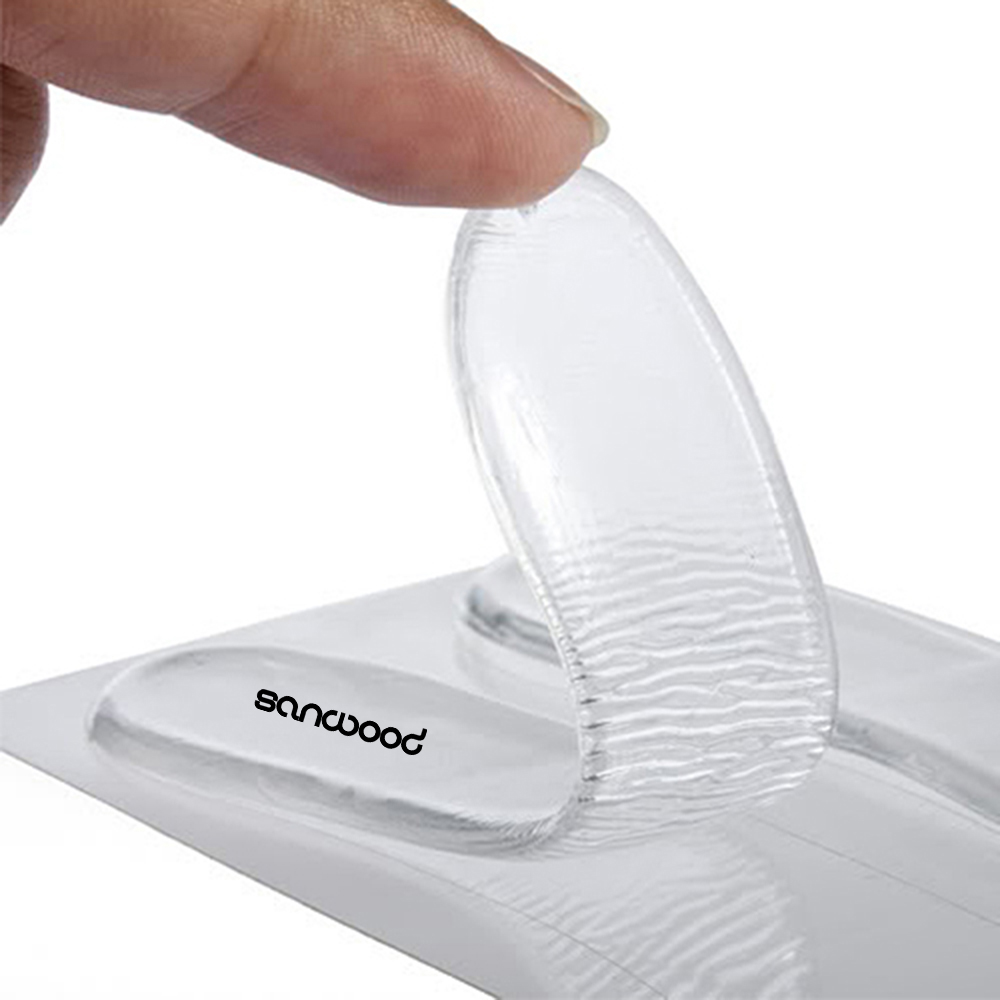 Silicone Gel Heel Cushion Protective Foot Care Shoe Insert Pad feet Care accessories Shoe Insert Pad Insole Protect for shoes