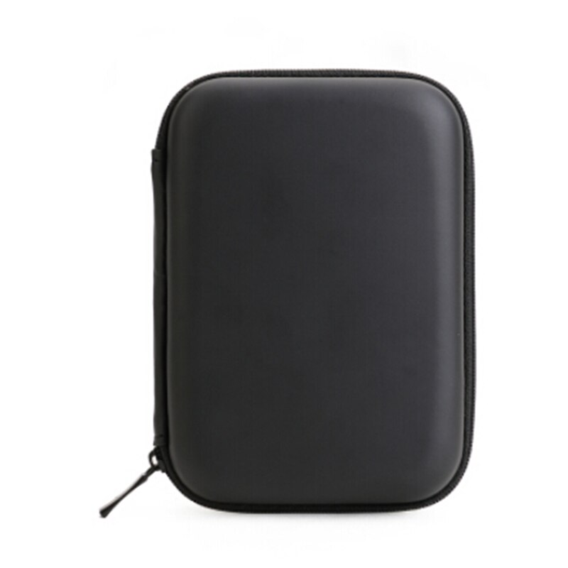 Hard Carry Bag Compartiment Case Bag Pouch Bescherming Voor 2.5 "Hdd Harde Schijf: Black