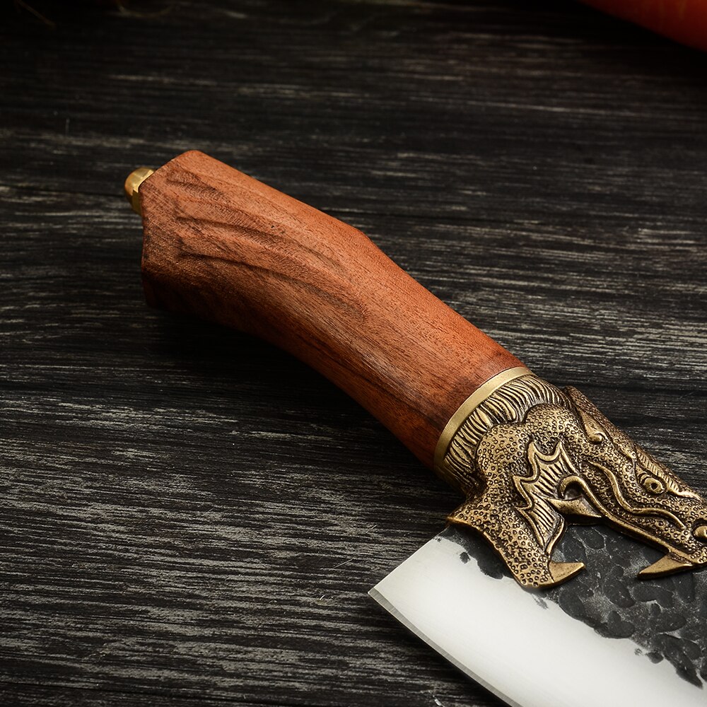 Damast Molybdeen Vanadium Staal 6.5 Inch Hakmes Keukenmes Japanse Staal Chef Messen Pro Slicer Met Pu Cover