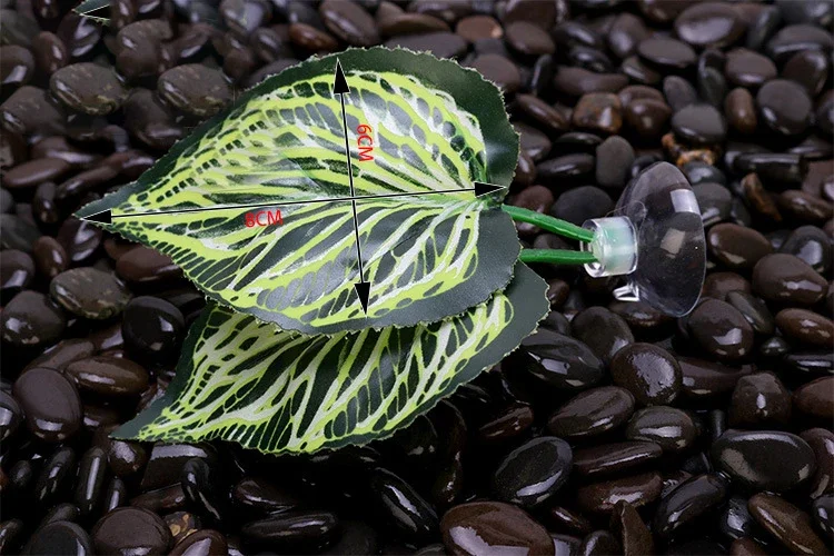 1 Uds. De hojas artificiales para pecera, decoración de cama para descanso de peces, decoración de acuario, cama flotante, hamaca de hojas, perca de lucha, Betta Spawning: Rosa