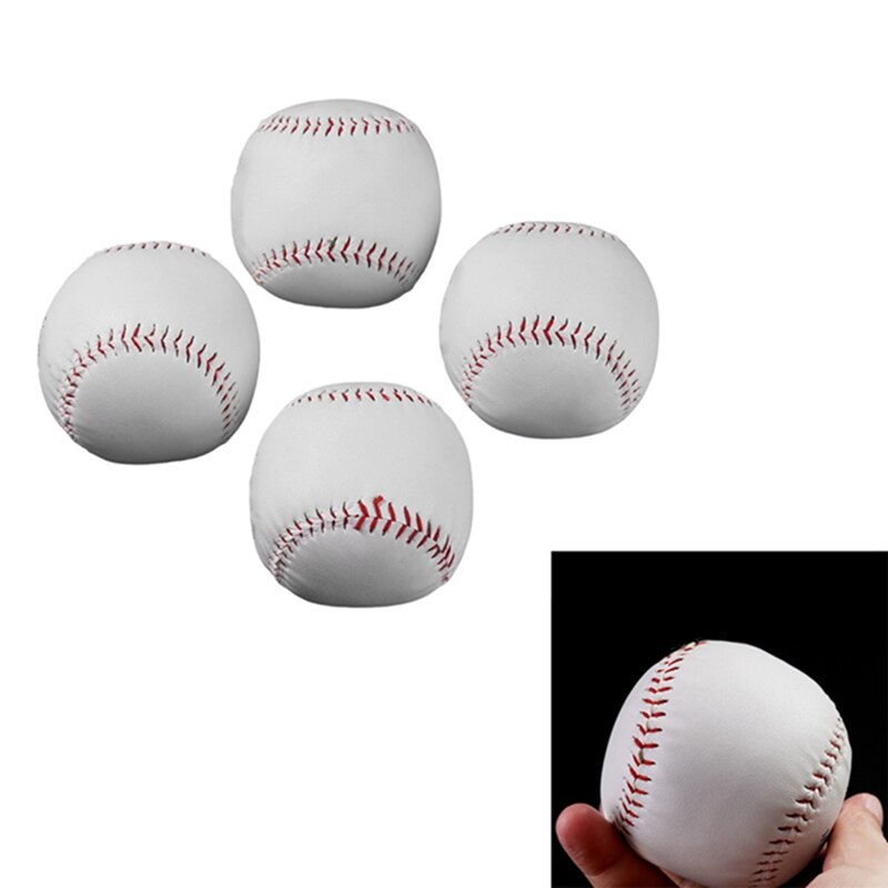 Handgemachte Softballs PU Oberen Hard & Soft Baseball Bälle Softball Ball Training Übung Baseball Bälle