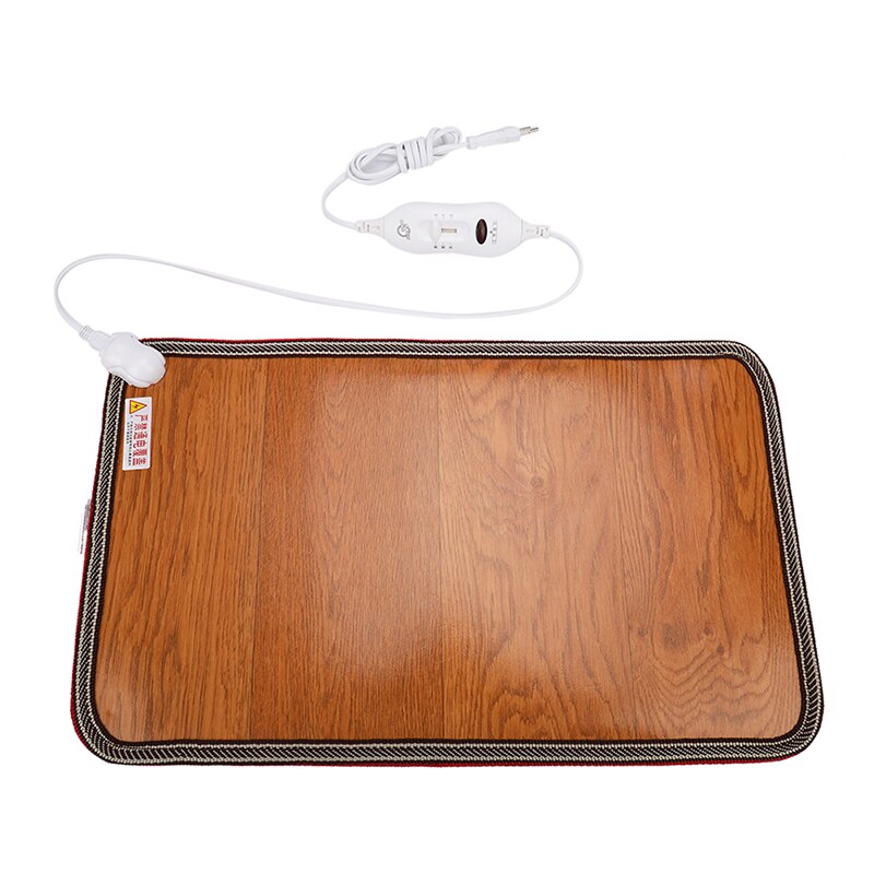 Pu Verwarming Voet Mat Warmer Elektrische Verwarming Pads Voeten Been Warmer Tapijt Thermostaat Warming Gereedschap Thuis Kantoor 60W