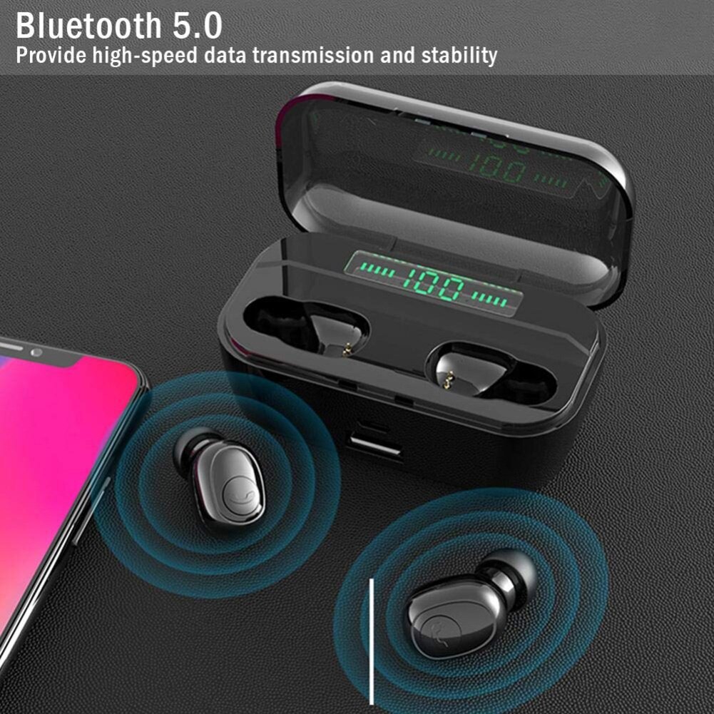 G6S Mini In-Ear Bluetooth 5.0 Stereo Draadloze Oortelefoon Oordopjes met Opladen Doos