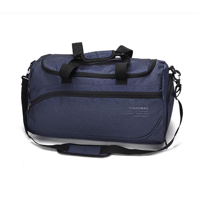 Men Travel Bag Waterproof Sport Bag Training Bag Cabin Luggage Bag Lightweight Travel Bag Business Handbag For Men Weekend Bag: Blue