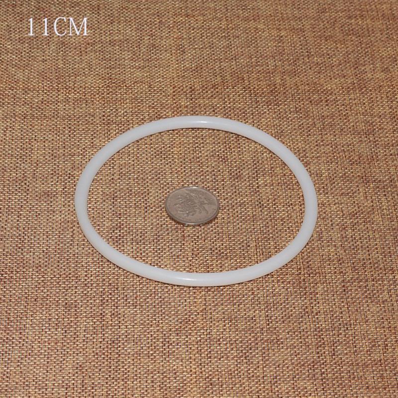 6cm/11cm/16cm/20cm/25cm DIY Dreamcatcher Ring Accessories Plastic Crafts Durable Round White Large Hoops for Dreamcatcher #63: 1pc 11cm
