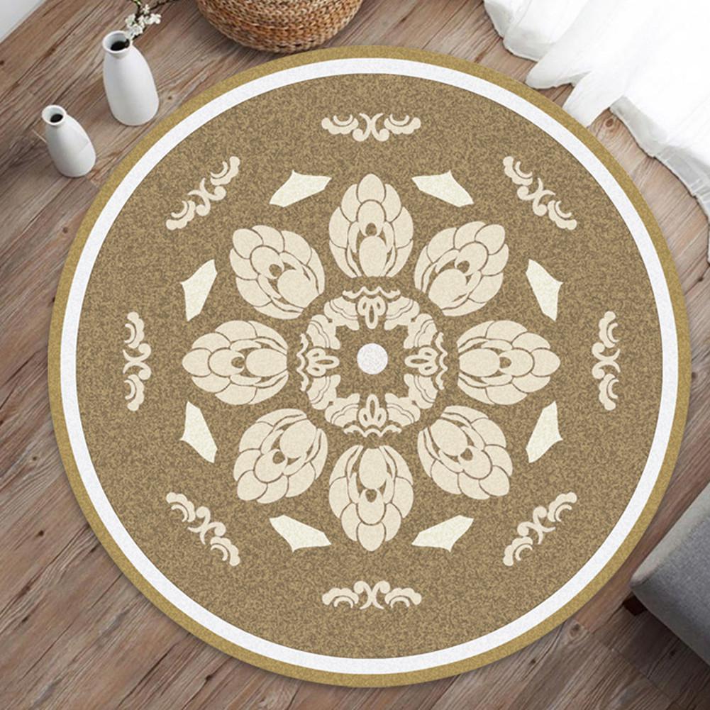 Home Decorative Round Carpet Area Rugs Bedroom Anti-slip Floor Mat 40CM: Style 5