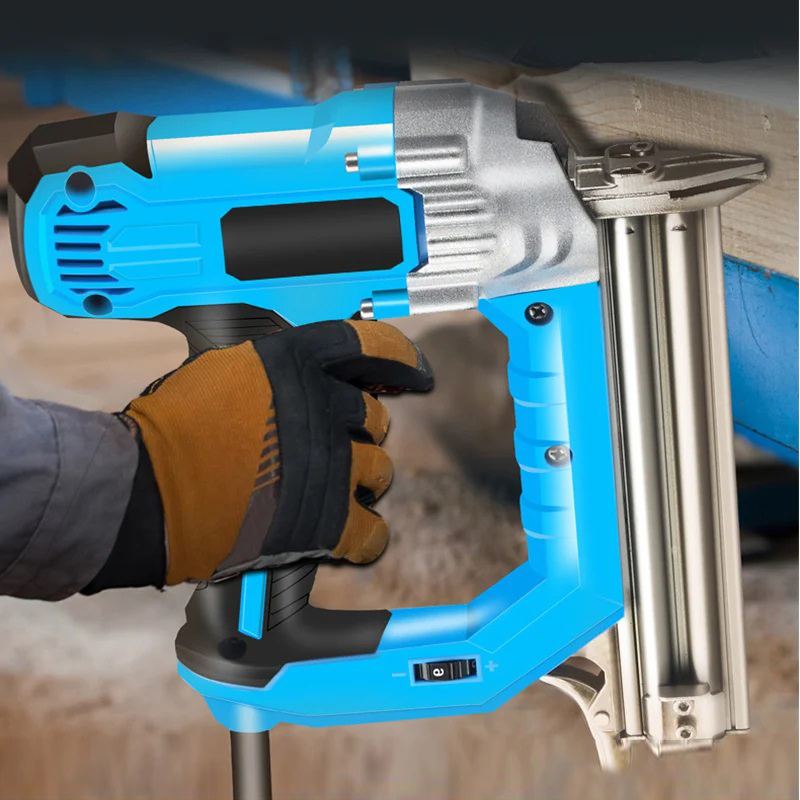 Elektryczny pistolet do gwoździ Dwufunkcyjny pistolet do gwoździ F30 Prosty pistolet do gwoździ Wielofunkcyjne narzędzie do strzelania do gwoździ sufitowych Narzędzie do obróbki drewna