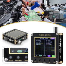 FNIRSI – Mini Oscilloscope numérique portable 138pro, pratique, avec 3 modes de déclenchement, un bouton, réglage automatique, mise à niveau du micrologiciel PWM