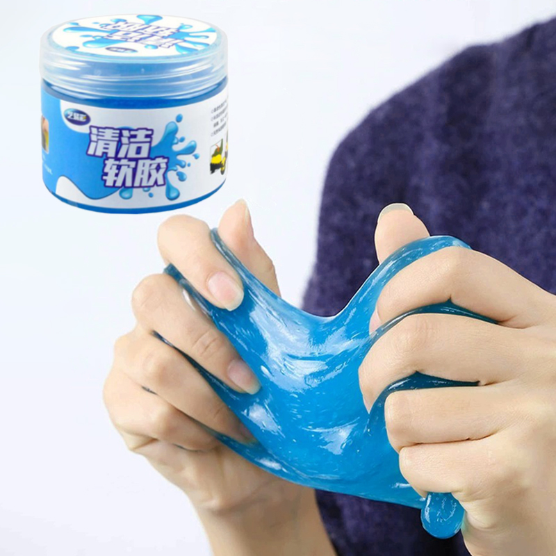 Żel robić czyszczenia deski rozdzielczej nawiewu samochodowego Wielofunkcyjny żel robić czyszczenia brudu wielokrotnego użytku Żel robić czyszczenia klawiatury laptop Żel robić usuwania kurzu z wnętrza samochodu