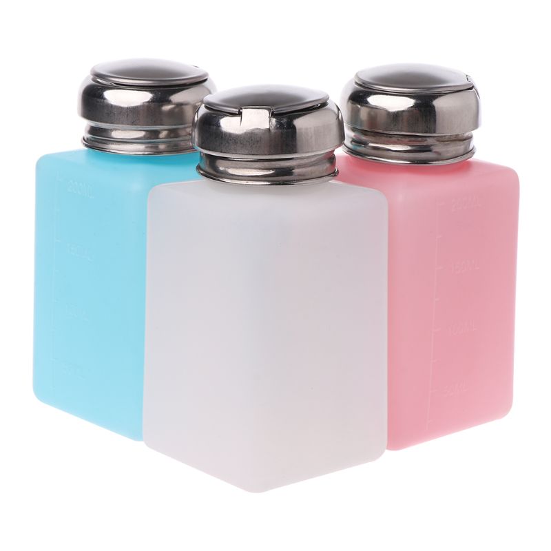 1 sztuk anty-statyczny plastikowa butelka z pompką 200 ml płynu butelki alkoholu dozownik dla elektroniki telefon komórkowy narzędzi robić czyszczenia